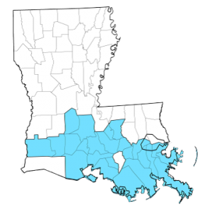 Geographic map of LCMI partnership areas